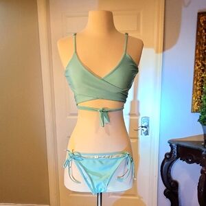 Aqua Wrap Bikini Set